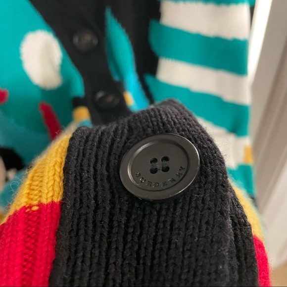 BURBERRY Intarsia-knit merino wool-blend - Picture 11 of 13